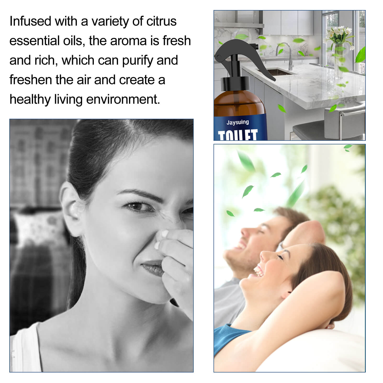 Bathroom Fresh Spray Long-Lasting Fragrance, Deodorizer, Home Air Freshener (7)