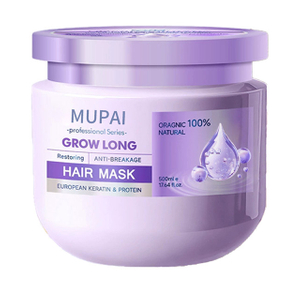 Professional Keratin & Protein Hair Mask for Damaged Hair – Anti-Breakage Repair & Deep Nourishing, 500ml