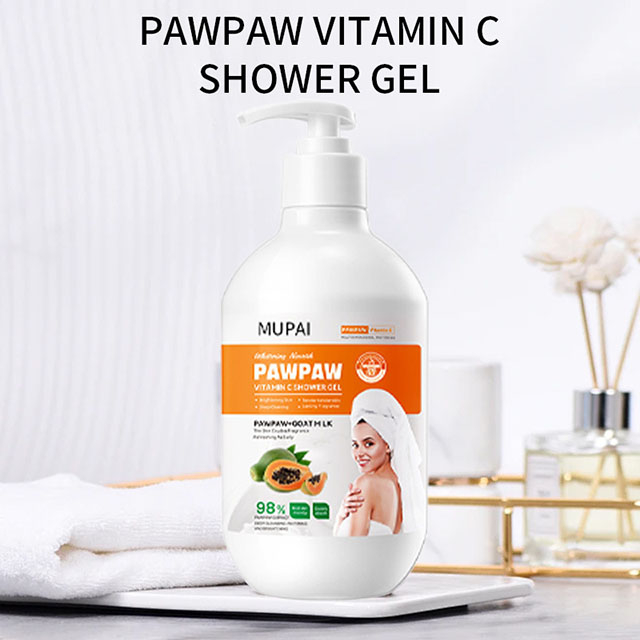 Pawpaw Vitamin C Brightening Shower Gel – Goat Milk Moisturizing Body Wash