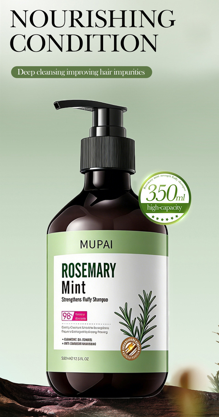 Rosemary Mint Strengthening Shampoo – Deep Cleansing, Nourishing & Repair Hair Care (4)
