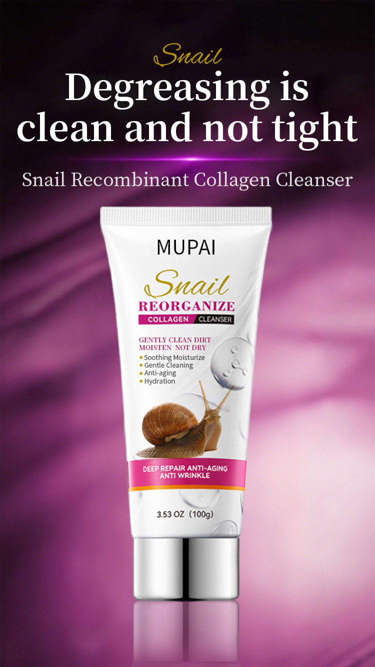 Snail Recombinant Collagen Gentle Facial Cleanser (4)