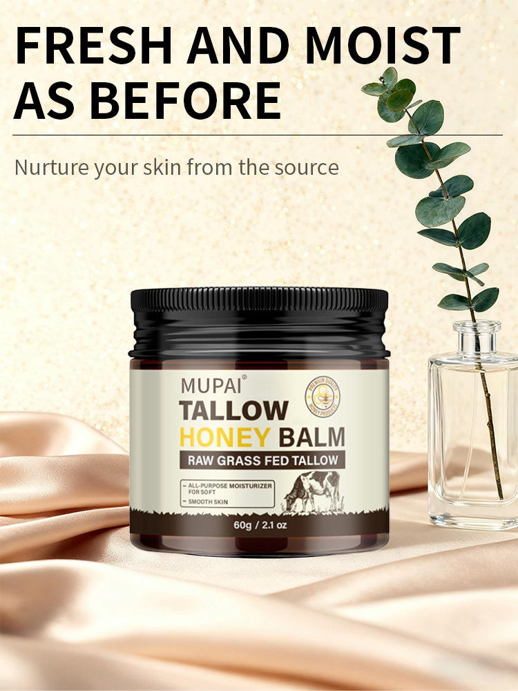 Grass-Fed Tallow Honey Repair Balm (1)