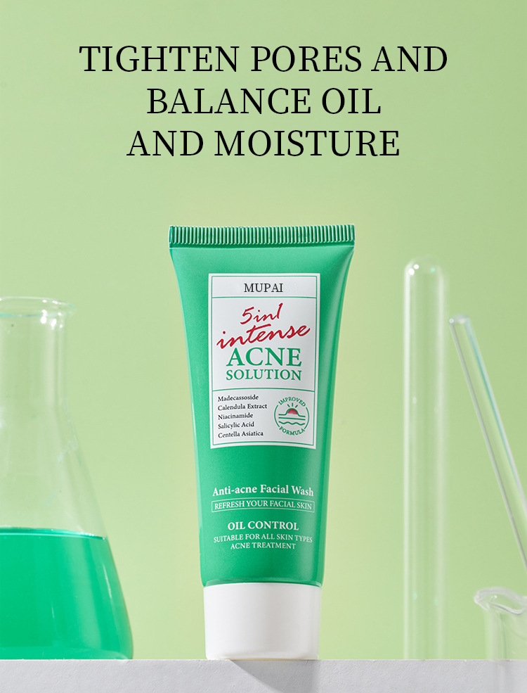 Niacinamide Centella Anti-Acne Facial Wash – Oil Control & Pore Tightening Cleanser (2)