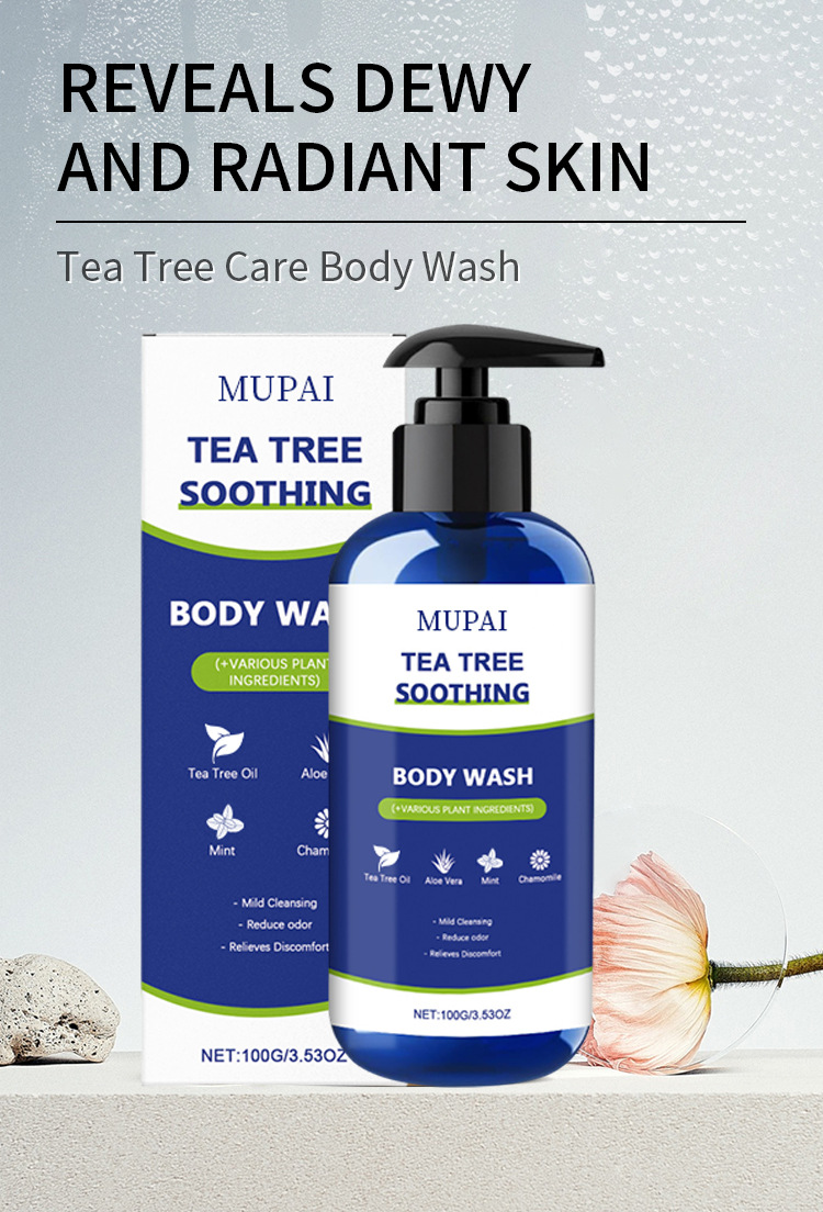Tea Tree Soothing Body Wash – Gentle Cleansing, Cooling & Refreshing Skin Care (3)