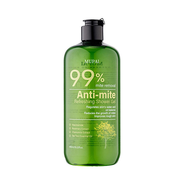 Anti-Mite Refreshing Shower Gel – Tea Tree & Niacinamide Deep Cleansing Body Wash