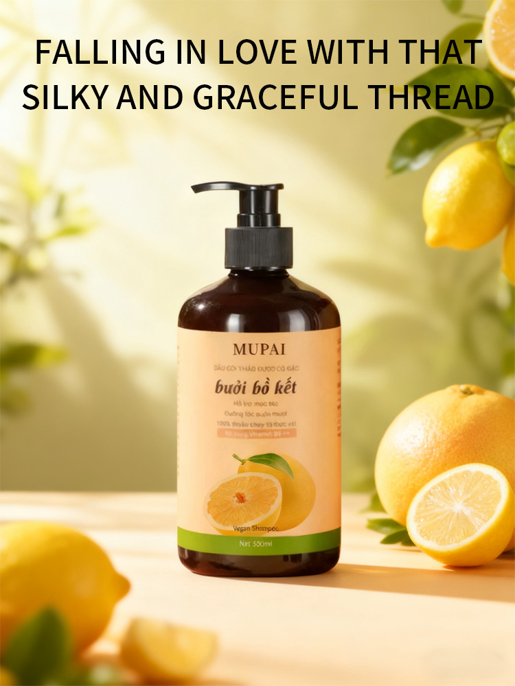 Vegan Silk Moisture Shampoo – Oil Control, Anti-Dandruff & Softening Hair Shampoo (1)