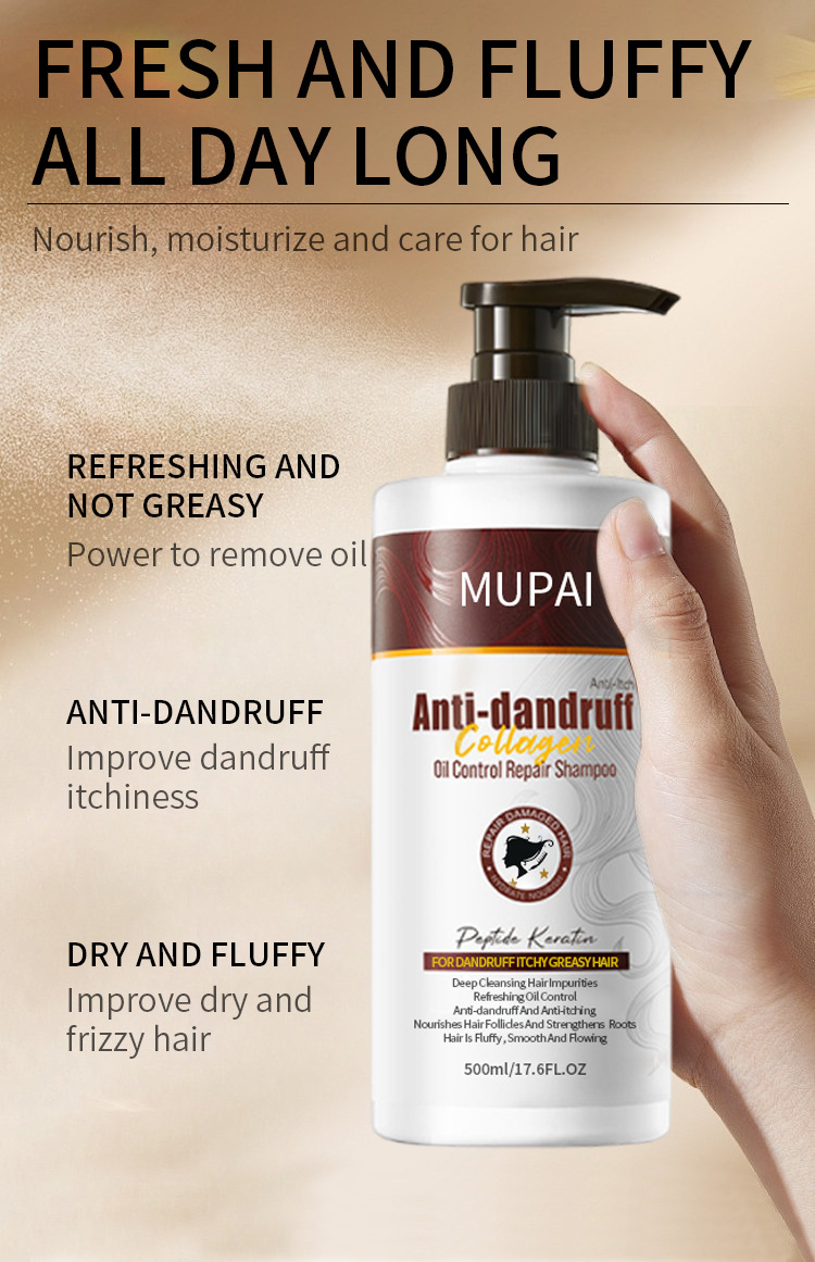 Collagen Anti-Dandruff Oil Control Shampoo – Long-Lasting Freshness, Repair & Lightweight Volume (3)