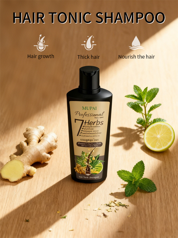 Herbal Nourishing Hair Tonic Shampoo – Hair Growth & Thickening Shampoo with 7 Herbs (3)