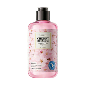 Cherry Blossom Hydrating Body Wash – Gentle Brightening Shower Gel with Hyaluronic Acid