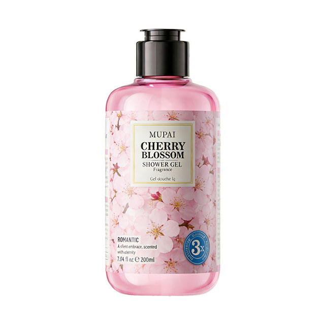 Cherry Blossom Hydrating Body Wash – Gentle Brightening Shower Gel with Hyaluronic Acid