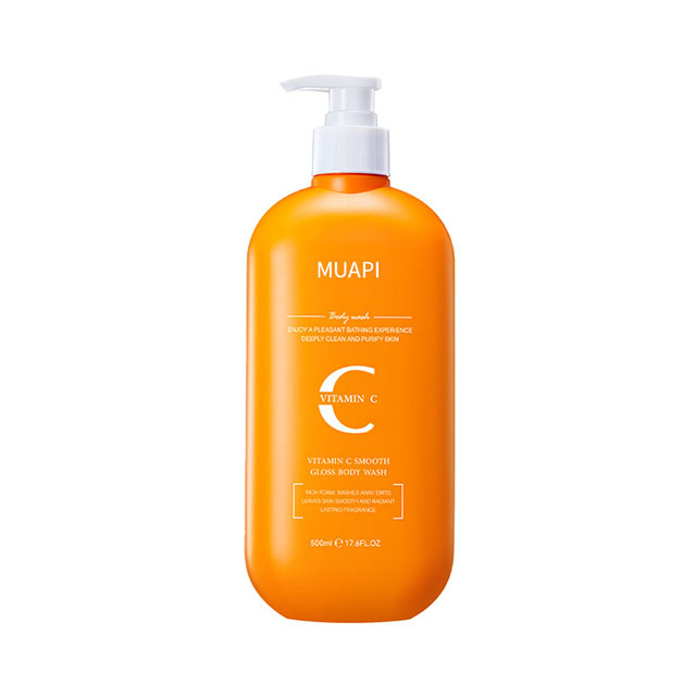 Vitamin C Smooth Gloss Body Wash – Radiant Purifying Moisturizing Shower Gel