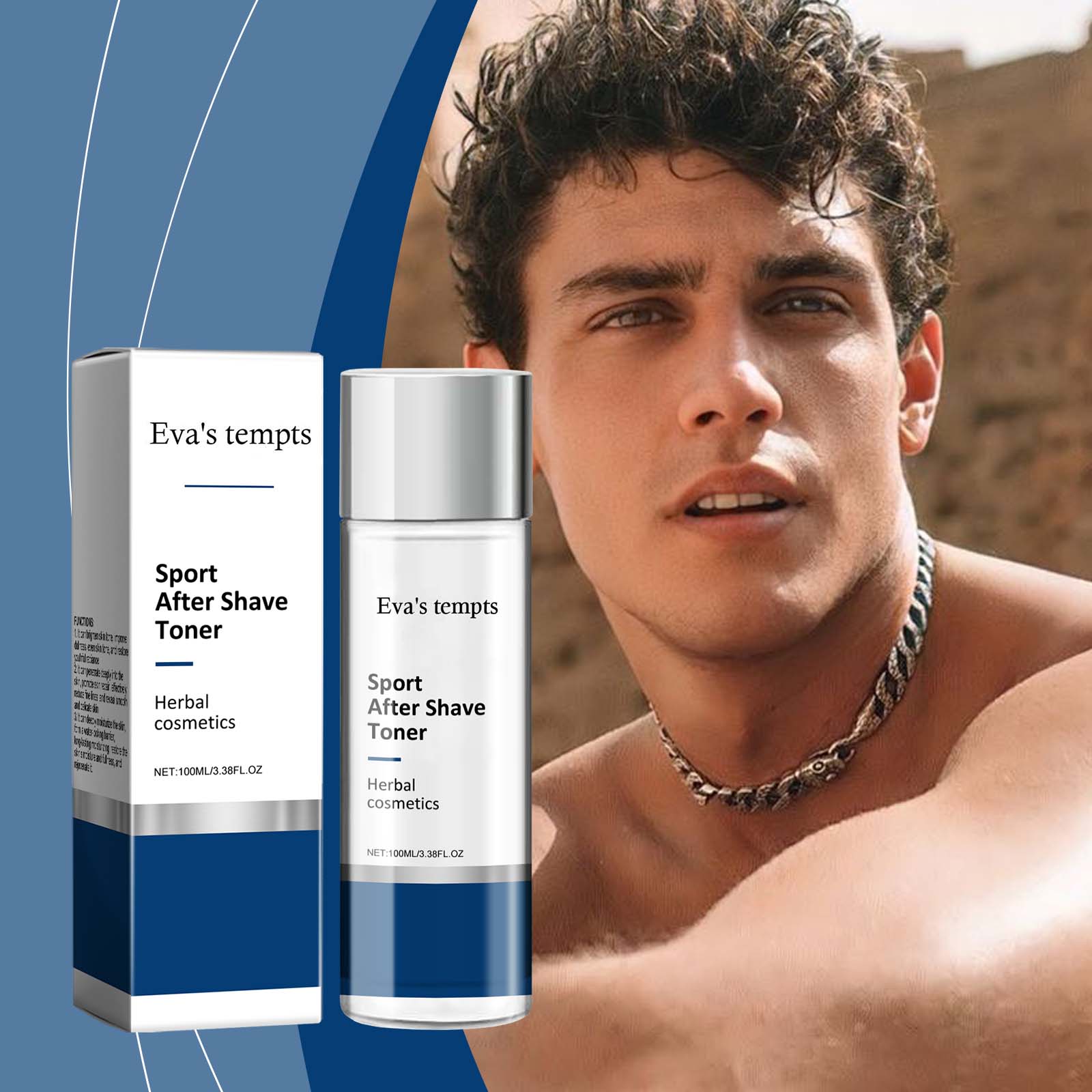 Aftershave Soothing Toner &ndash; Refreshing, Moisturizing & Firming Lotion for Post-Shave Care (1)