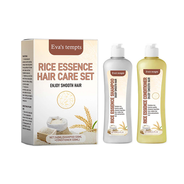 Rice Nourishing Hair Care Set | Keratin Repair, Deep Nourishment, Smooth & Shiny Hair