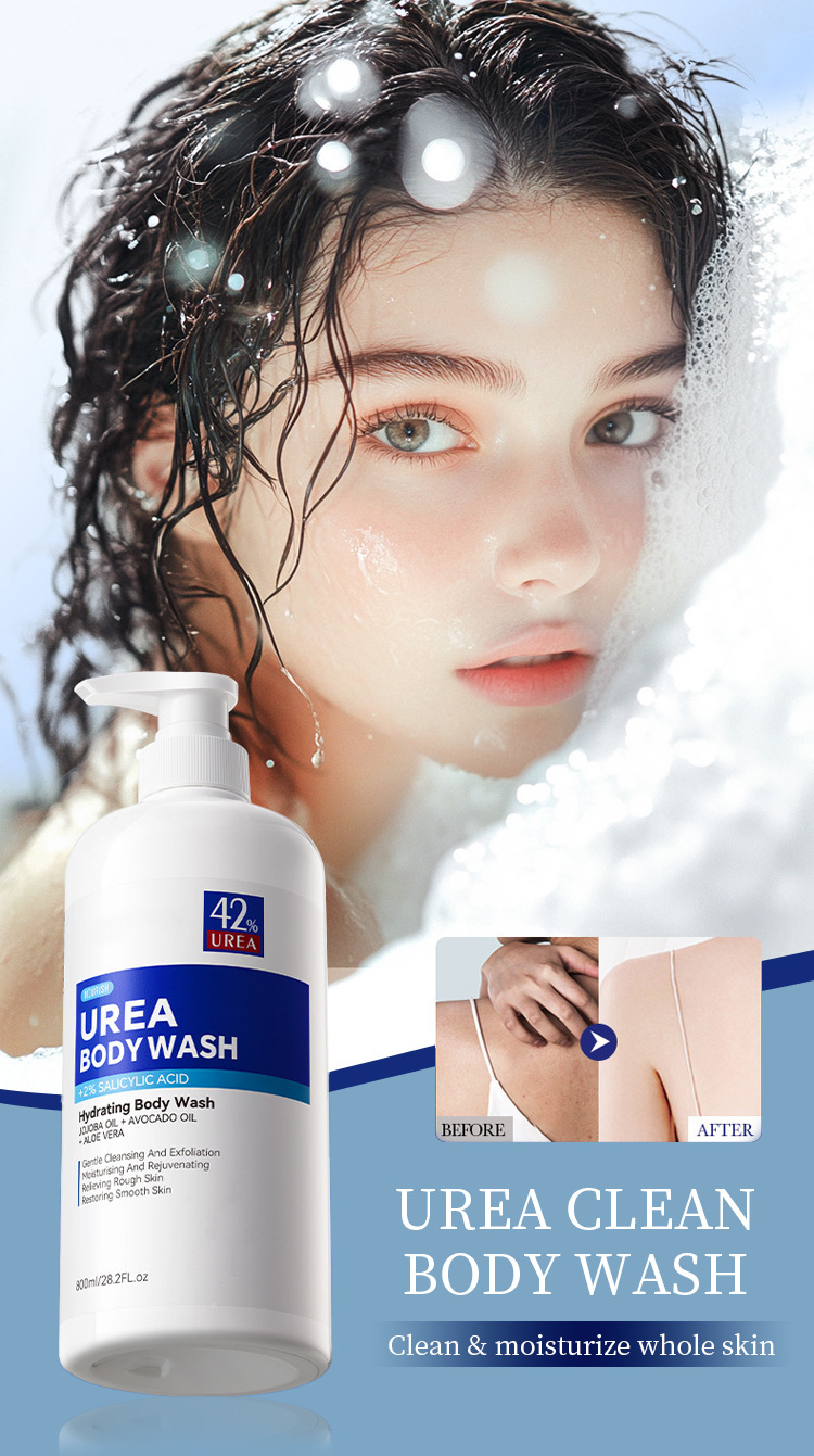 Urea & Salicylic Acid Hydrating Body Wash – Deep Cleansing Moisturizing Shower Gel (2)