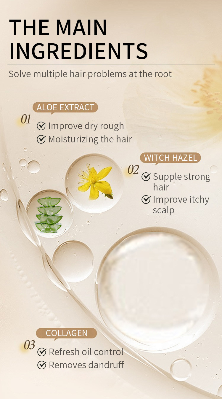 Collagen Anti-Dandruff Oil Control Shampoo – Long-Lasting Freshness, Repair & Lightweight Volume (4)