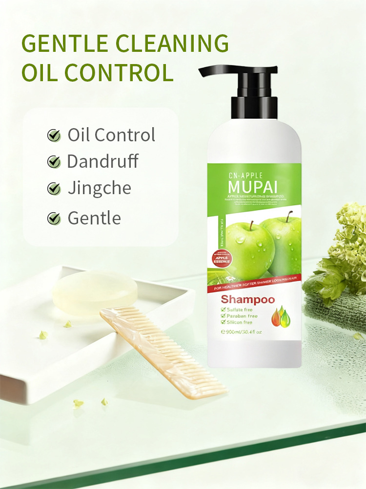 Green Apple Color Protect Shampoo – Oil Control, Anti-Dandruff & Repair Shampoo (4)