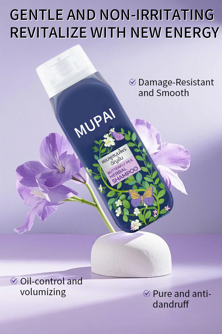 Butterfly Pea Herbal Shampoo – Nourishing, Moisturizing & Volumizing Anti-Dandruff Shampoo (5)