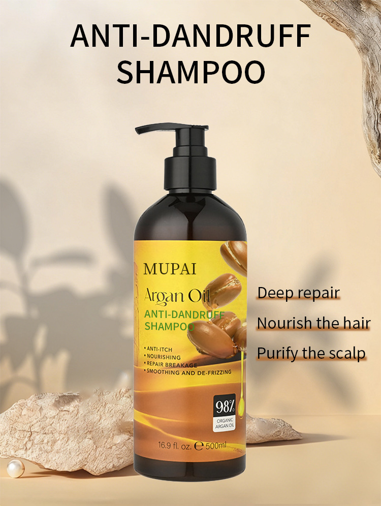Argan Oil Anti-Dandruff Shampoo – Nourishing, Anti-Itch & Deep Repair Shampoo (2)