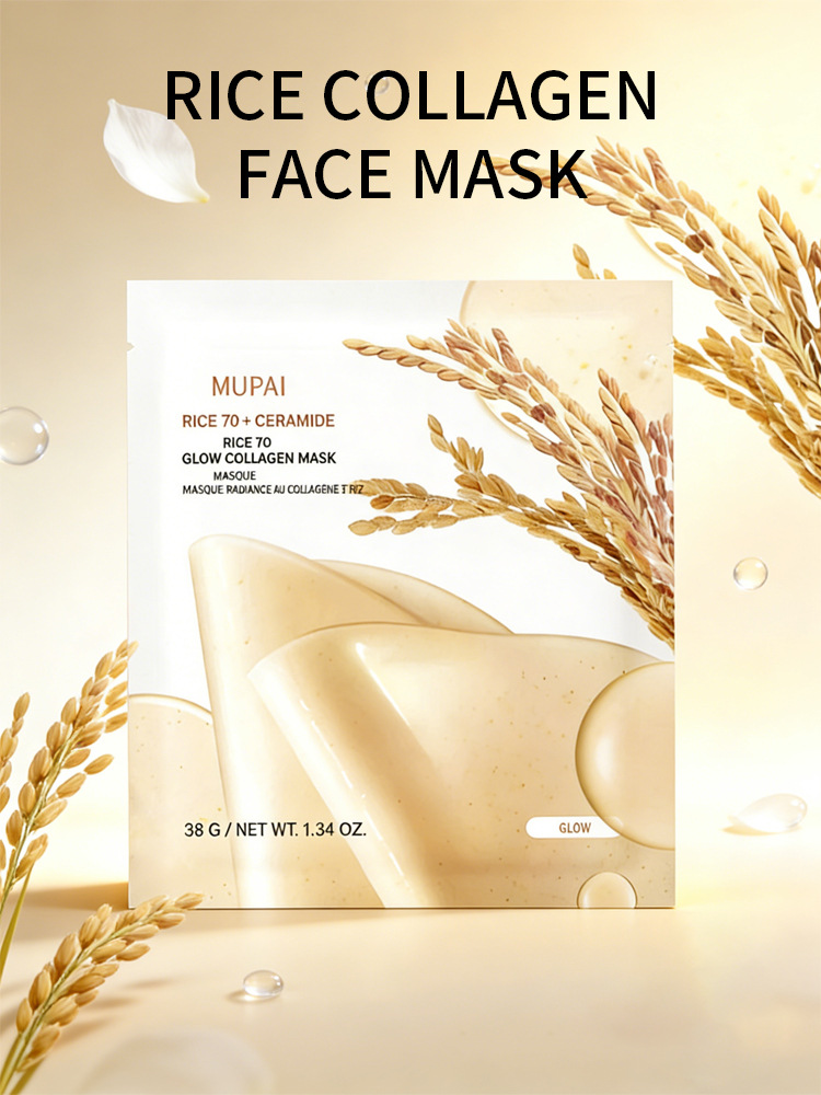 Rice 70 Glow Ceramide Collagen Face Mask (3)