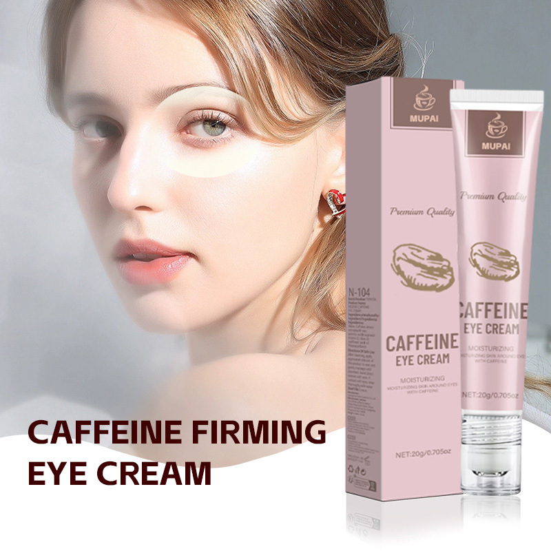 Caffeine-infused brightening and firming eye cream reduces fine lines, puffiness, and dark circles, and firms the eye area.