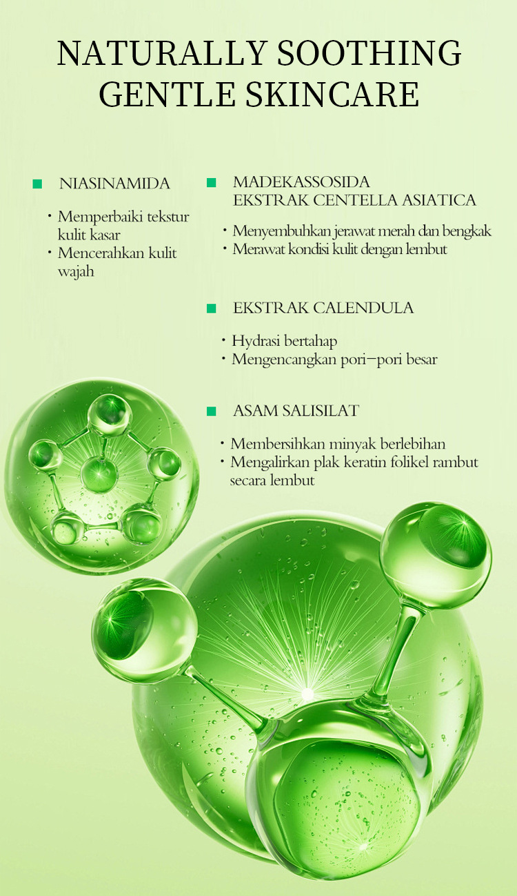 Niacinamide Centella Anti-Acne Facial Wash – Oil Control & Pore Tightening Cleanser (1)