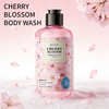Cherry Blossom Hydrating Body Wash – Gentle Brightening Shower Gel with Hyaluronic Acid