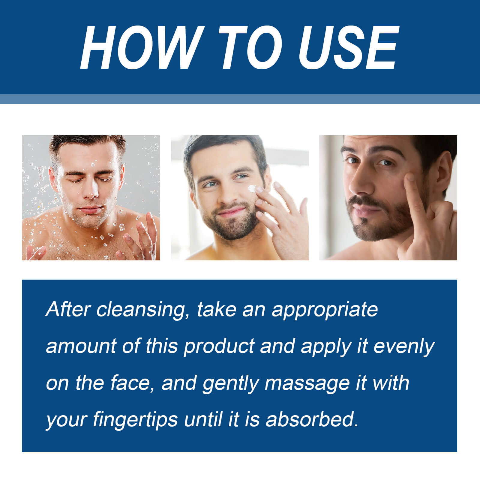 Men&rsquo;s Moisturizing Face Cream Hydrating & Nourishing, Firms Skin, Reduces Fine Lines, Boosts Skin Vitalit ( (4)