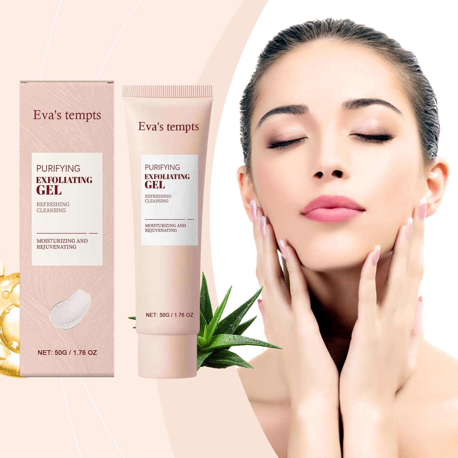 Gentle Exfoliating Gel &ndash; Cleansing, Moisturizing & Oil-Control Face Wash (2)