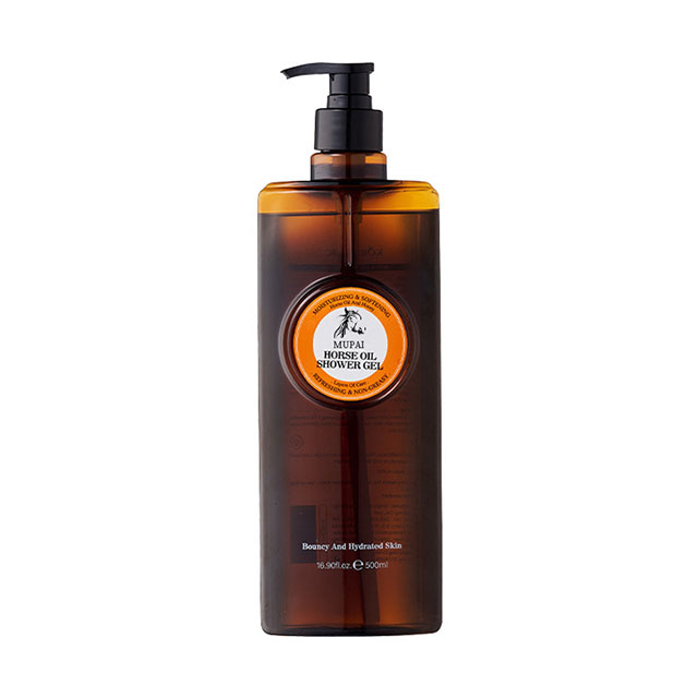 Horse Oil Shower Gel – Deeply Moisturizing & Skin Elasticity Body Wash