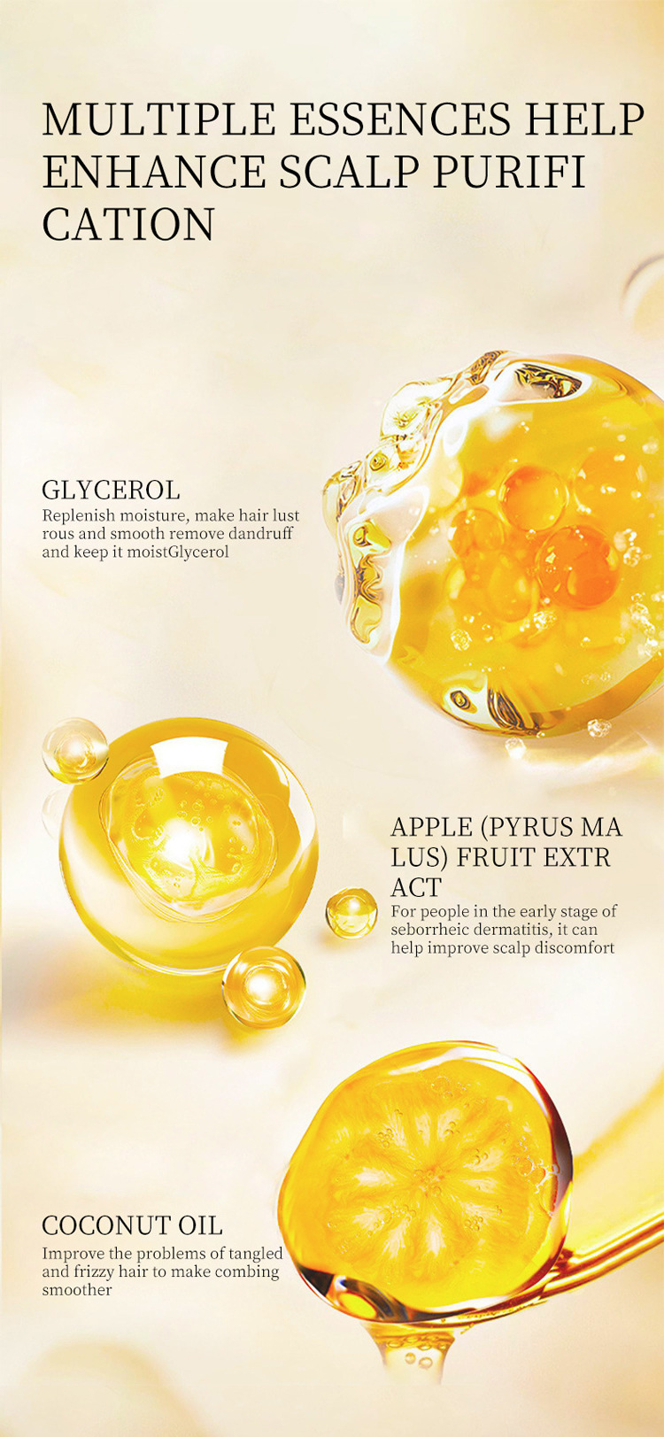 Apple Cider Vinegar Purifying Shampoo – Scalp Balance, Anti-Dandruff & Oil Control Shampoo (4)