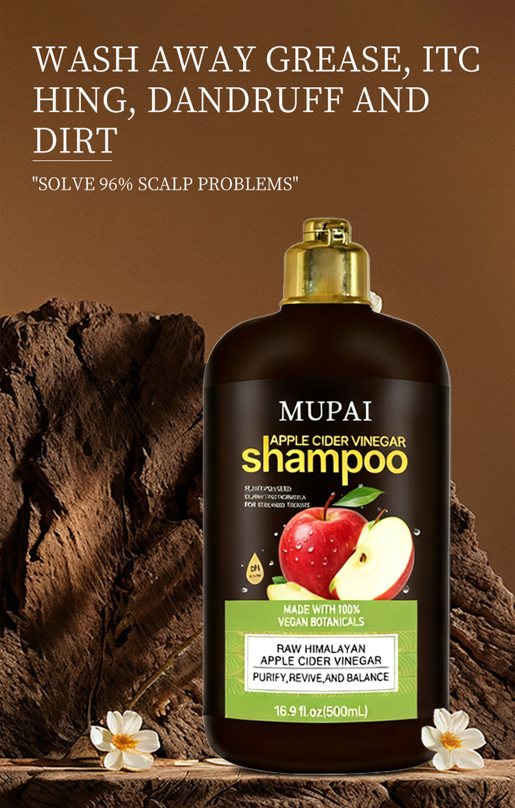 Apple Cider Vinegar Purifying Shampoo – Scalp Balance, Anti-Dandruff & Oil Control Shampoo (1)