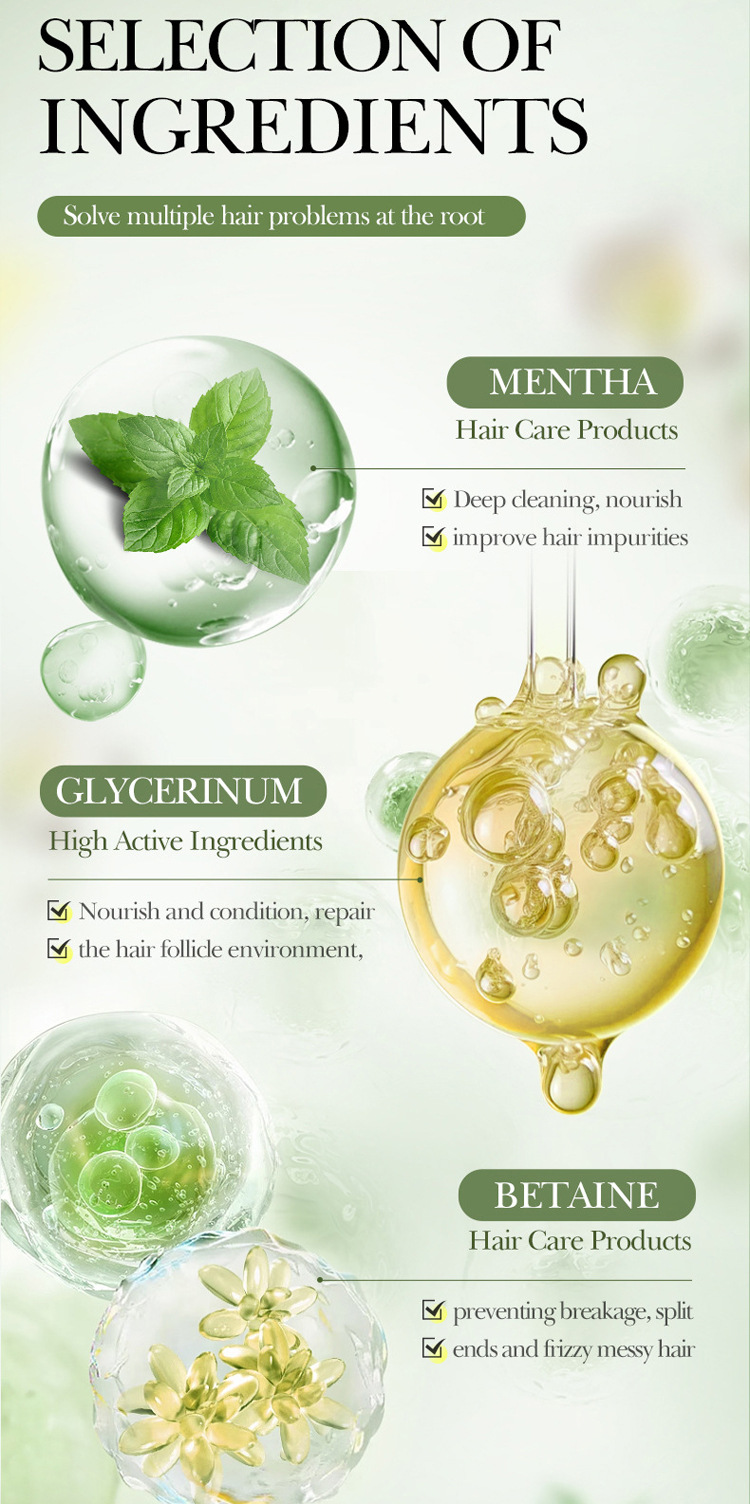 Rosemary Mint Strengthening Shampoo – Deep Cleansing, Nourishing & Repair Hair Care (3)