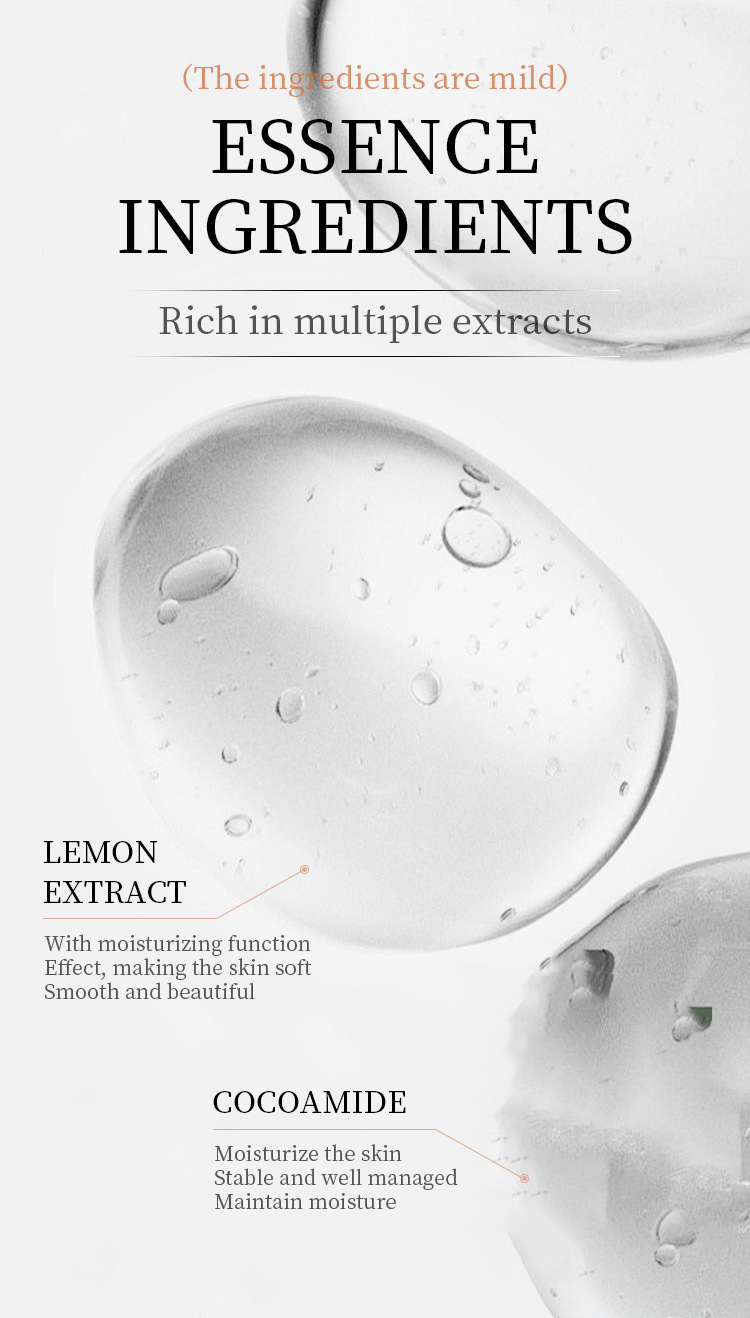 Fruit Scent Cloud Foam Body Wash – Moisturizing Gentle Cleansing Shower Gel (5)