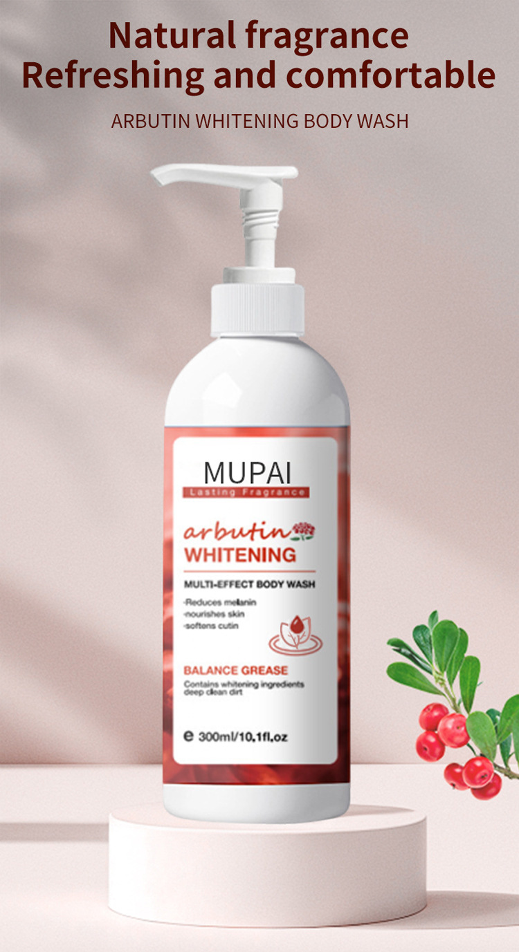 Arbutin Whitening Body Wash – Moisturizing Brightening Shower Gel with Natural Fragrance (2)