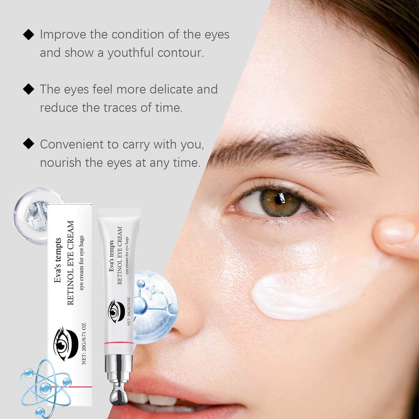 Retinol Eye Cream Firming & Hydrating, Reduces Fine Lines, Nourishing Eye Care (3)