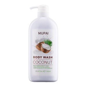 Coconut Body Wash – Moisturizing & Gentle Skincare, Natural Ingredients 750ml