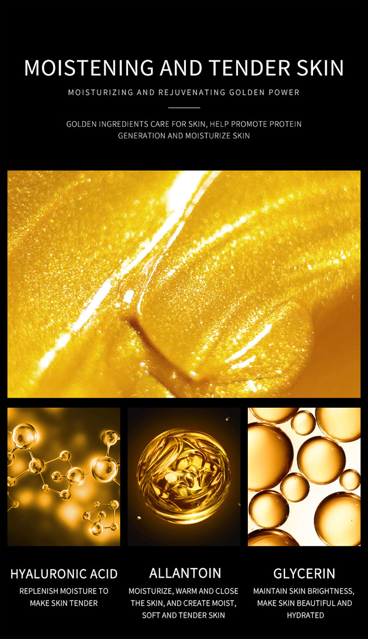 4K Gold Foil Hydrating Rejuvenating Face Mask (7)