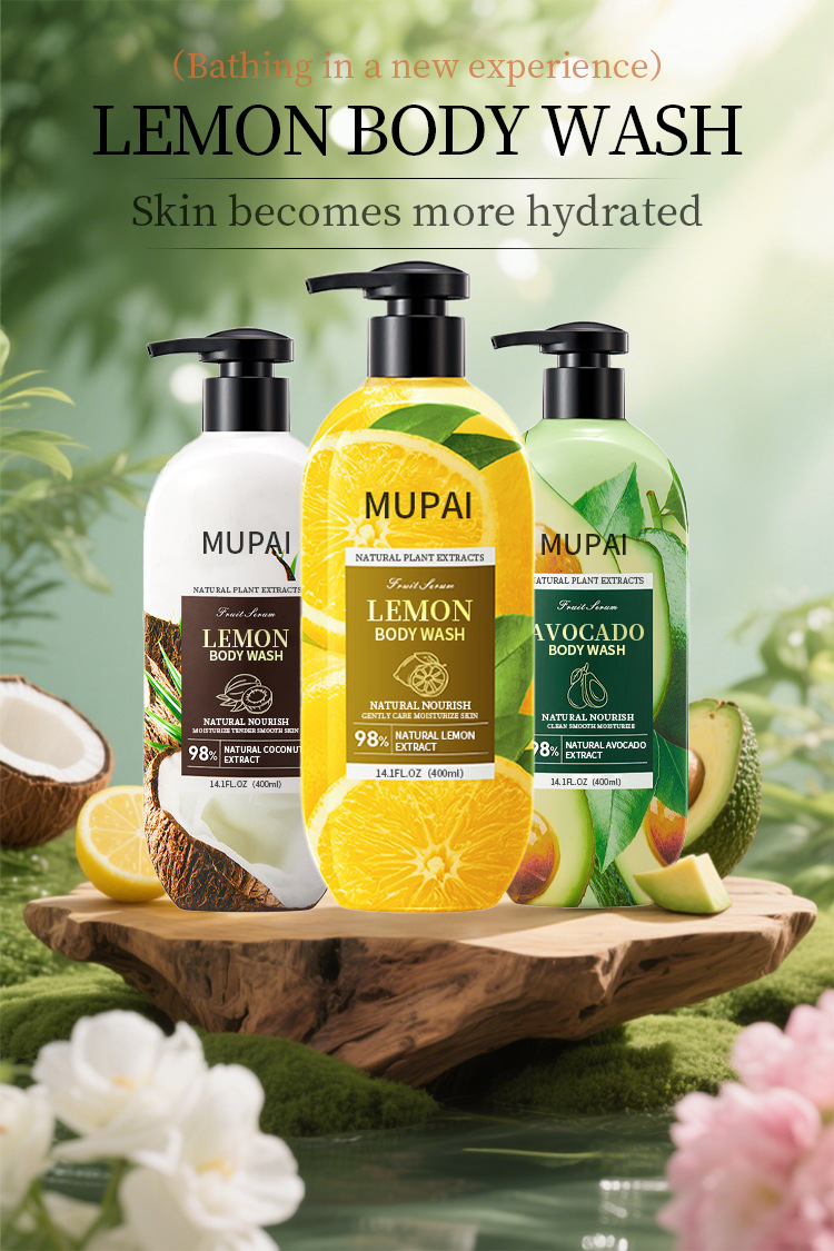 Fruit Scent Cloud Foam Body Wash – Moisturizing Gentle Cleansing Shower Gel (7)