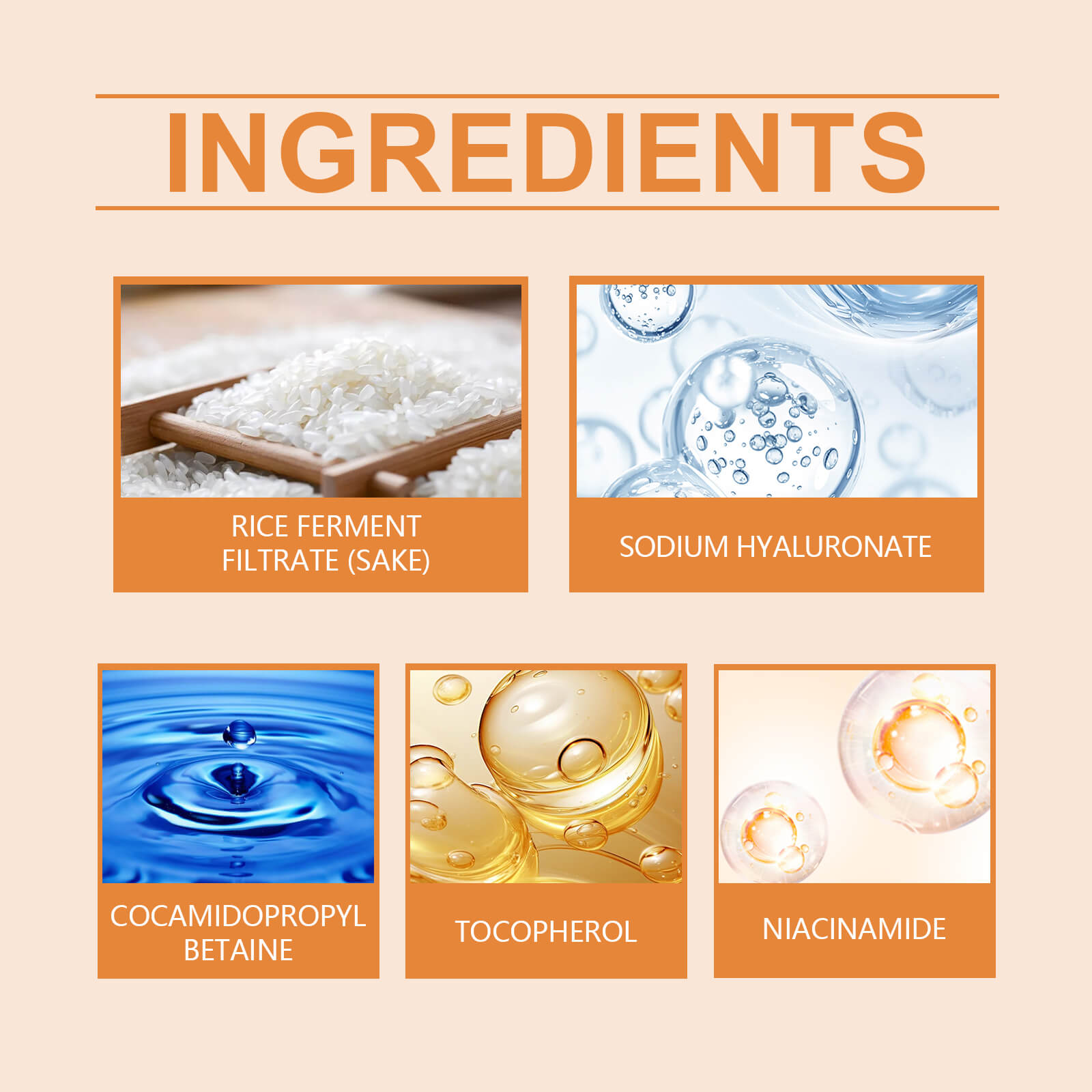 Rice Nourishing Facial Cleanser &ndash; Gentle, Hydrating & Refreshing Face Wash (3)