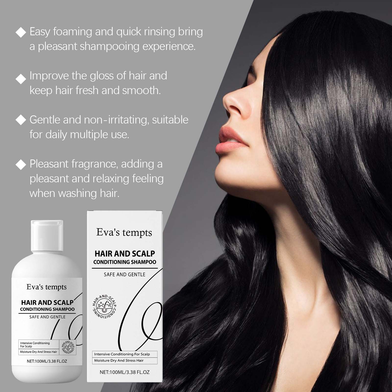 Nourishing Care Shampoo Gentle Oil Control, Deep Hydration, Smooth & Shiny, Long-Lasting Fragrance (5)