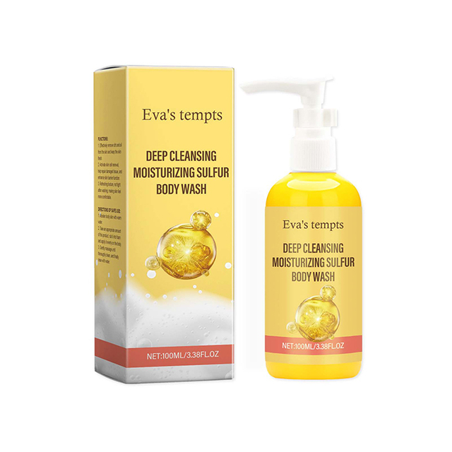 Sulfur Refreshing Body Wash – Gentle Cleanse, Moisturizing & Acne Care