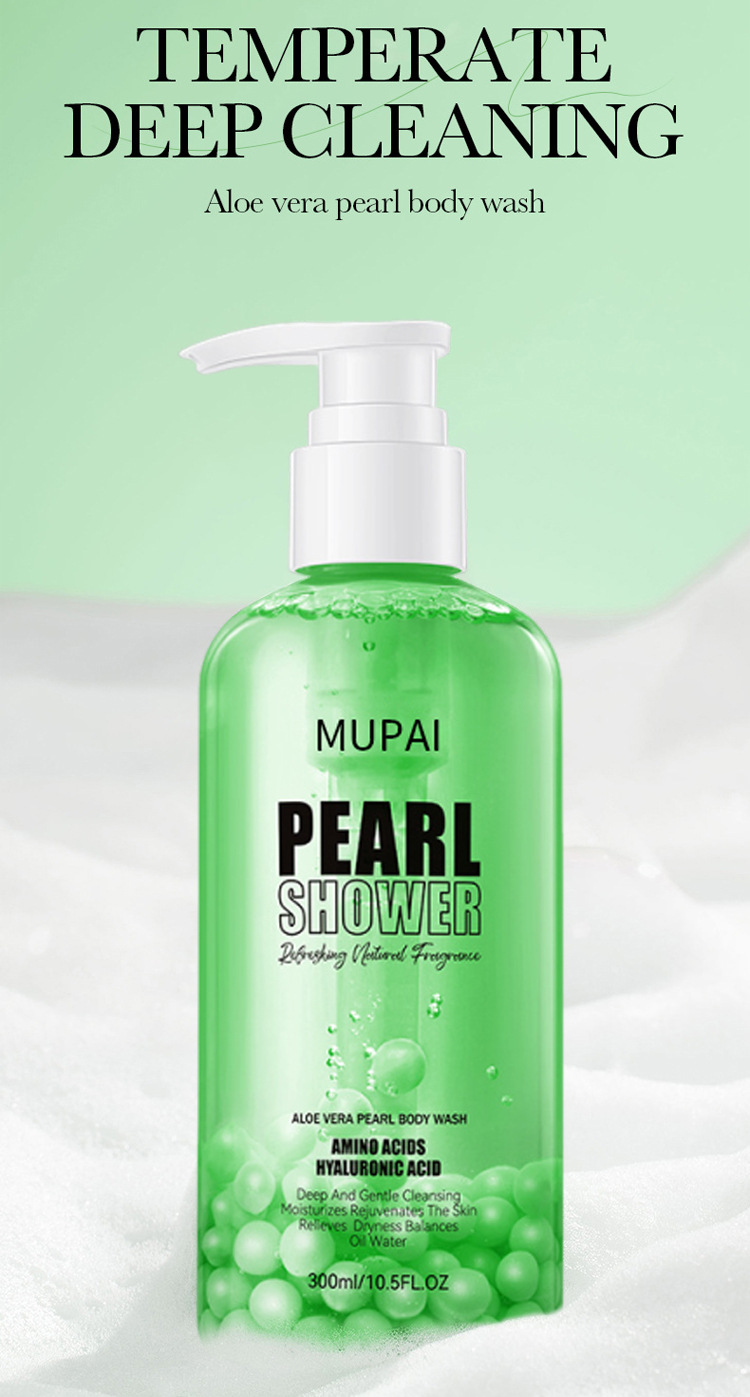 Aloe Pearl Amino Acid Body Wash – Hydrating, Gentle Cleansing & Revitalizing Shower Gel (5)
