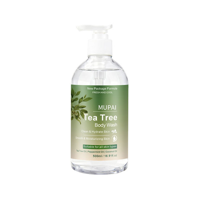 Tea Tree & Peppermint Refreshing Body Wash – Deep Cleansing, Hydrating & Odor Control Care