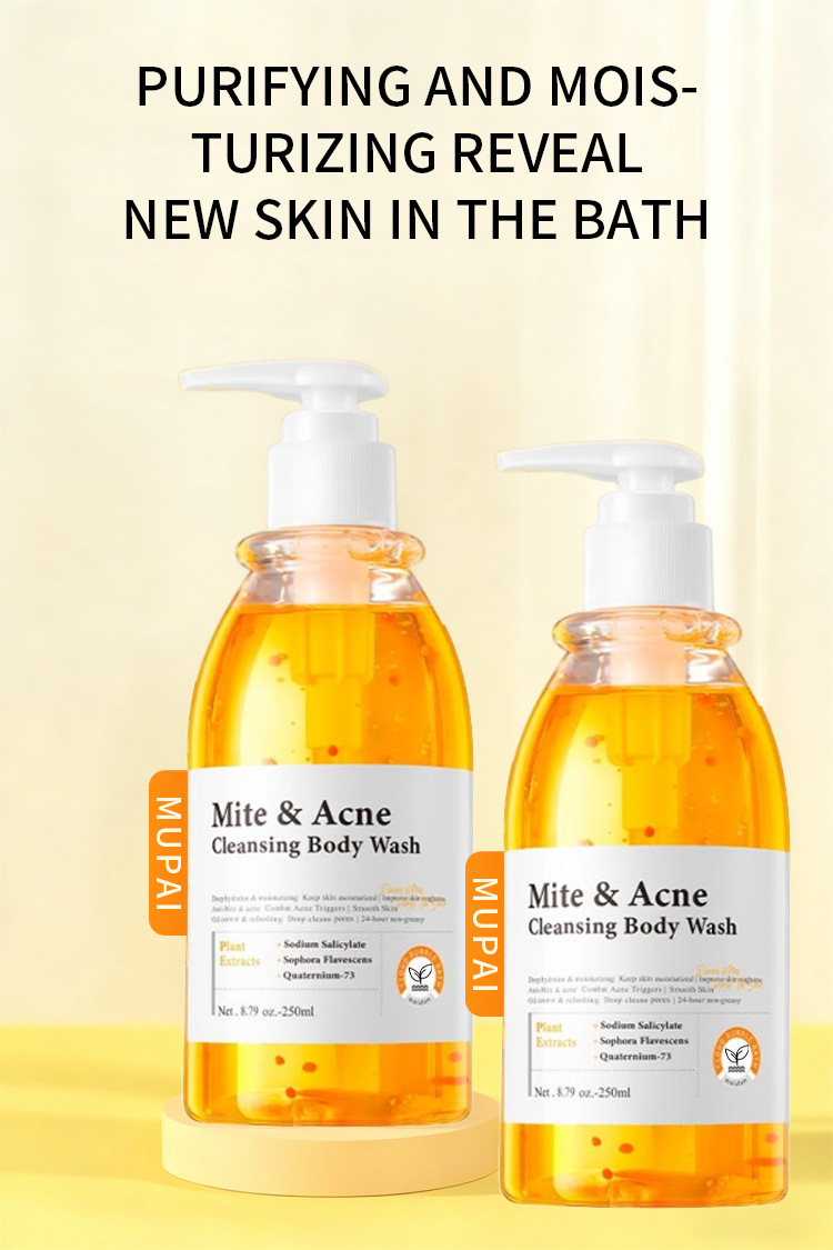 Mite & Acne Cleansing Body Wash – Purifying, Moisturizing & Oil Control Shower Gel (2)