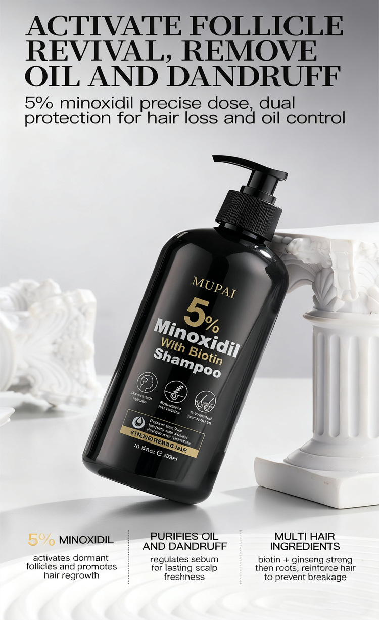 5% Minoxidil & Biotin Shampoo – Anti Hair Loss, Hair Growth & Oil Control Shampoo (6)