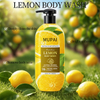 Lemon Body Wash 400ml – Natural Plant Extract Cleanser with Moisturizing & Refreshing Care