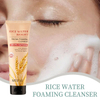 Rice Water Brightening Foaming Facial Cleanser