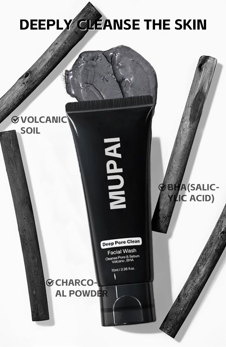 Volcanic Soil & BHA Deep Pore Cleansing Facial Cleanser (2)