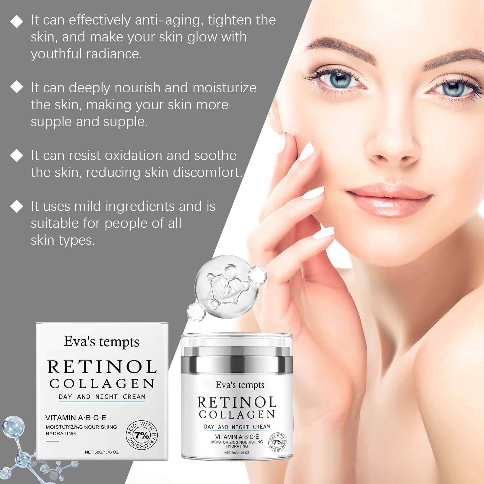 Retinol Face Cream Hydrating & Nourishing, Firms Skin, Reduces Dark Spots, Reveals Youthful Radiance (5)