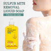 Sulfur Mite Removal Liquid Soap – Niacinamide 3-in-1 Cleansing & Moisturizing Body Wash